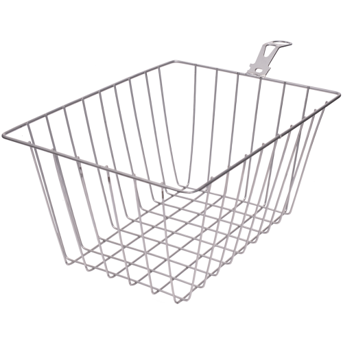 Корзина (003) металлическая (аналог харьковской), компл. креплений + ус, для 26"-28" велосипедов, 38*29*18  (уп-ка 25 шт)