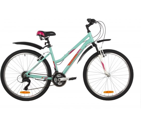 Велосипед FOXX 26" BIANKA зеленый, алюминий, размер 17"