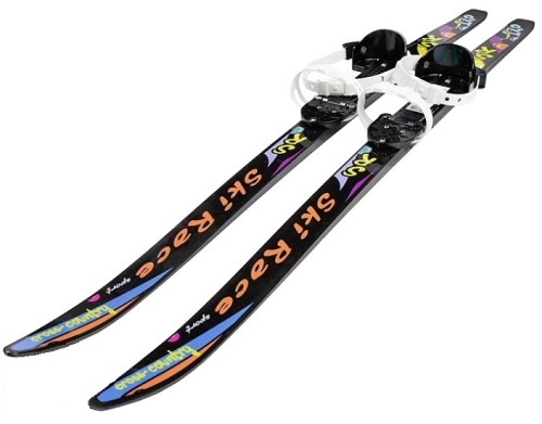 Лыжи с палками SKI RACE подростковые 120/95