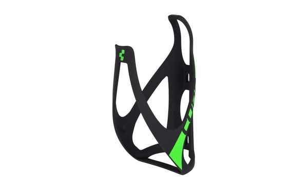 Флягодержатель CUBE Flaschenhalter HPP matt black´n´classic green