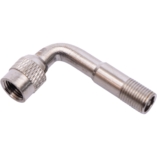 Переходник 5-519919 для ниппеля авто-авто изогн. 90` для труднодост. мест/маленьких колес