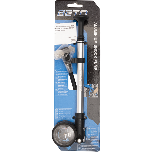 Насос 5-470275 для АМОРТ. ВИЛКИ с маном. алюм. до 28бар/400PSI складн. шланг ВЕТО