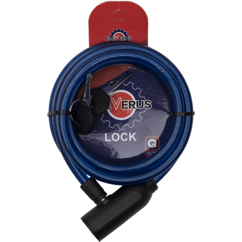 Велозамок с ключом,трос Ø  8*1500 (004)