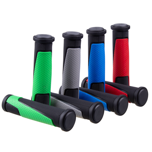 Ручка руля (004) , высокого качества 120мм (чер/сер,чер/син,чер/крас,чер/зел)