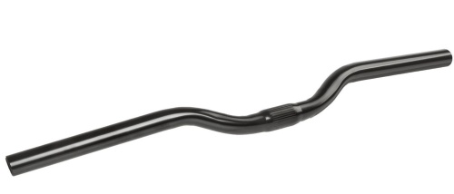 Руль M-WAVE сталь. 5-401201 турист. изогн. 15` 22,2/25,4x580мм черный