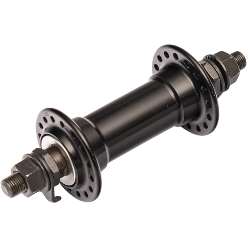 Втулка передняя WANG ZHENG WZ-A201F, алюм. 32отв, с гайкой, 3/8X14GX32H. ED, под диск черная