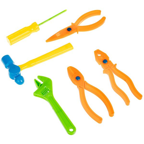 Набор строительных инструментов Yako toys пластик, МиниМаниЯ, М6152