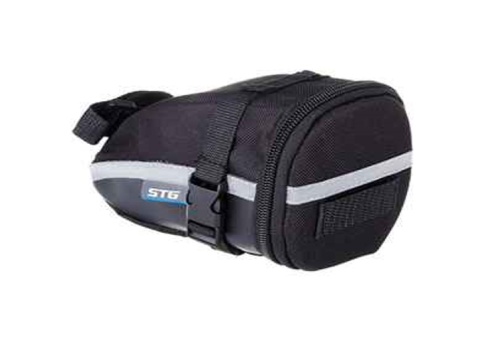 Сумка под седло, черная