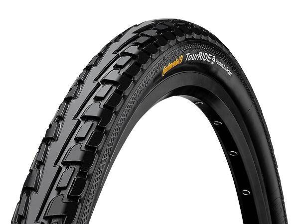 Покрышка.  28 /700x28C/28x1 5/8x1 1/8 02-0101151 (28-622) RIDE Tour, Extra Puncture Belt E-25 черн CONTINENTAL