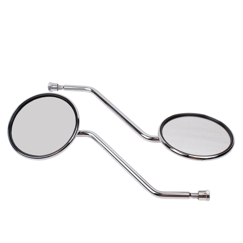 Зеркала ALPHA круглые хром М8, резьба 8мм