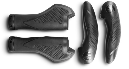 Ручки руля Natural Fit Griffe COMFORT Bar End Medium black, L