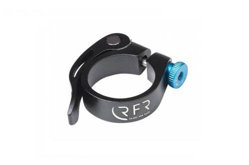 Эксцентрик подседельный (хомут) RFR 31,8mm grey´n´blue