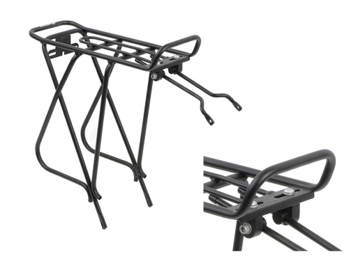 Багажник 8-15200215 алюм. 26/28" для перемет. сумки ACR-20N-Alu сварн. нерегул. (12) черный AUTHOR