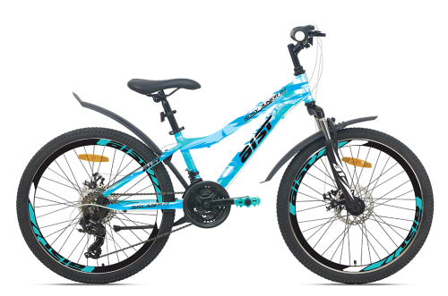 Велосипед AIST Rosy Junior 2.1/24//голубой/2024