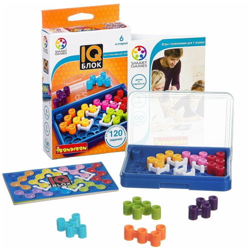IQ-блок - логическая игра BONDIBON SMARTGAMES