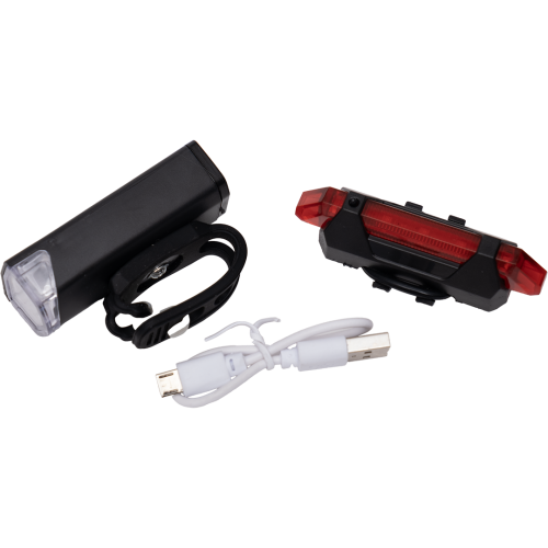 Комплект фар с USB зарядкой (3-режима света) Модель: AQY-0108A (300 Lumens)