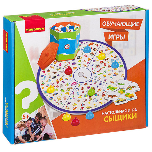 Обучающие игры Bondibon Настольная игра СЫЩИКИ