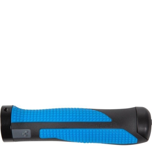 Грипсы CUBE Natural Fit Race черный&синий