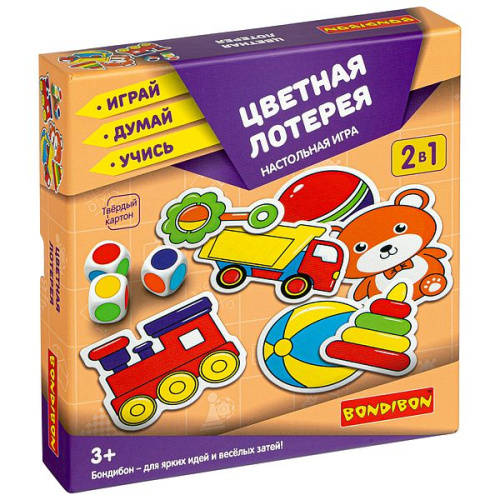 "Цветная лотерея"- настольная игра BONDIBON