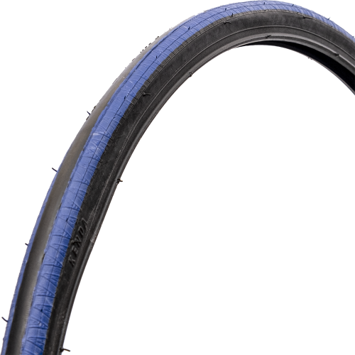 Покрышка 28 (23-622) (700х23С) KENDA KADENCE K1081, клинчер 60TPI R2C слик ЧЕРНО-СИНЯЯ