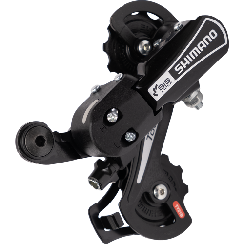 Переключатель задний Shimano TY21-B, GS, 6ск. креп. на болт, черн., ARDTY21BGSDL