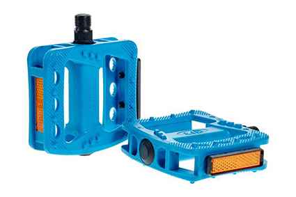 Педали RFR Flat HQP CMPT, пластик, синие, код 14177