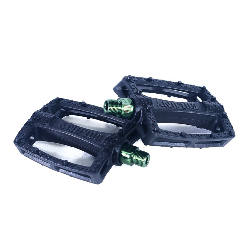 Педали 03-002195 Fantastic Plastic Pedals 9/16" - Nylon/Fibre Mix, цвет черно-зеленый, арт. I19-910T COLONY