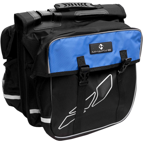 Сумка 5-122804 "штаны" на багажн. "2в1" V=30л (5) черно-синяя M-WAVE