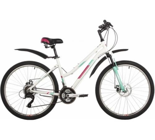 Велосипед FOXX 26" BIANKA D белый, алюминий, размер 17"