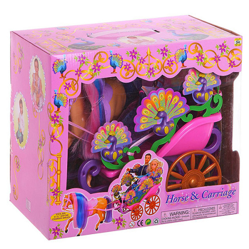 Игровой набор Карета с лошадью, 1103
