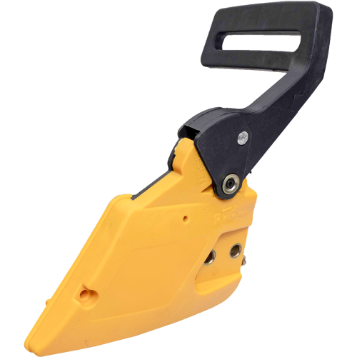 Узел тормозной с крышкой CANFLY в сборе для бензопил Partner 350 и 351, (OEM 5451399-01)