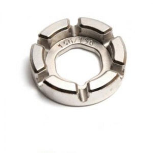 Захват д/спиц  6-648440 Cr-Mo 14/15G "круглый" YC-6A серебристый BIKEHAND