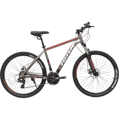 Велосипед TOTEM W860 27.5" D (27.5" 24ск рост 17") 2023 серый
