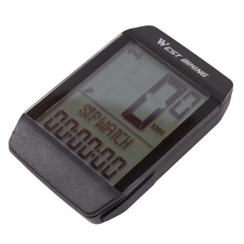 Велокомпьютер беспроводной West Biking, 20 функций, IPX6, ЖК-дисплей 2,0"