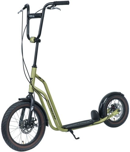 16DSTAMPN1CL.GD20 Самокат для детей NOVATRACK City Line с дисковыми тормозами,ручные мягкая накладка