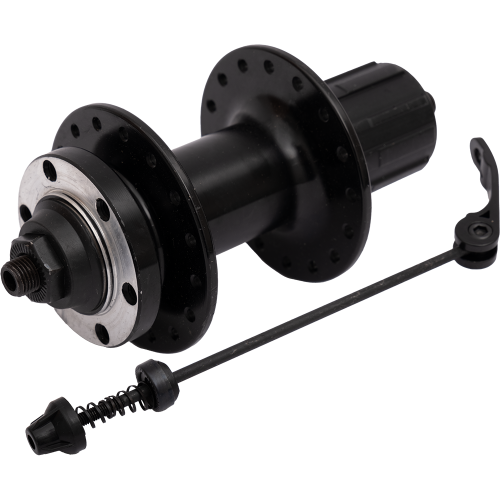 Втулка 00-180255 алюминий. зад. 32отв. д/диск. 8/9ск. 2 пром. подш., с эксц.135мм черная