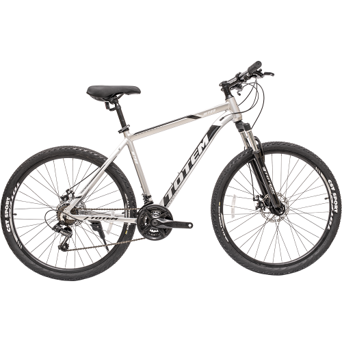 Велосипед TOTEM W760 29" D (29" 21ск рост 17") 2023 серебристый