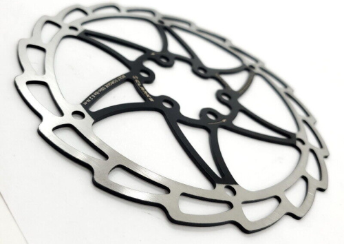 Торм. диск 3-830 (ротор) для диск. тормоза CD-06-160-BLACK 160мм+6болтов нерж. сталь, черный. CLARKS