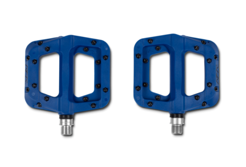 Педали RFR Flat HPP RACE, пласт. синие, код 14362
