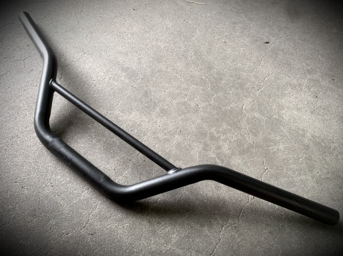 Руль 22мм #4 с перекладиной черный матовый