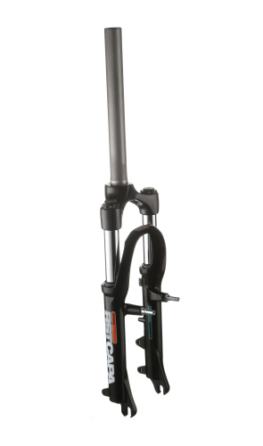 Вилка аморт. 1-0001 20"х28,6 шток 260мм пруж.-эласт. рег. 50мм V+D черная RST CAPA Т