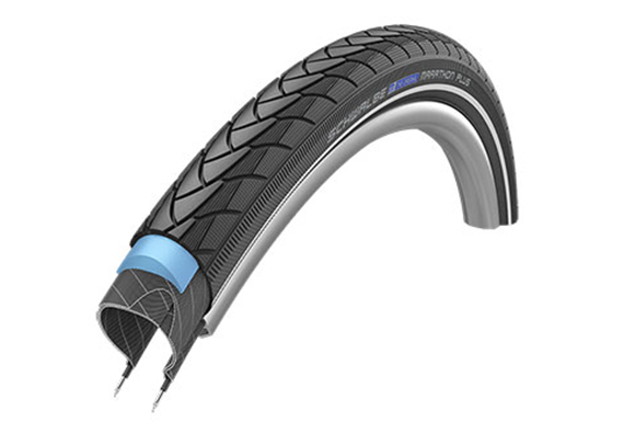 Покрышка. 26x1,75 (47-559) 05-11100762 MARATHON PLUS Perf, SmartGuard СУПЕР АНТИПРОКОЛ, TwinSkin B/B+RT(светоотр полоса) HS440 EC 67EPI 31B SCHWALBE