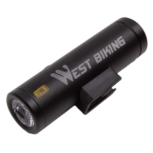 Велосипедный передний фонарь West Biking, встроенный аккумулятор, яркость 500 лм, 5 режимов работы