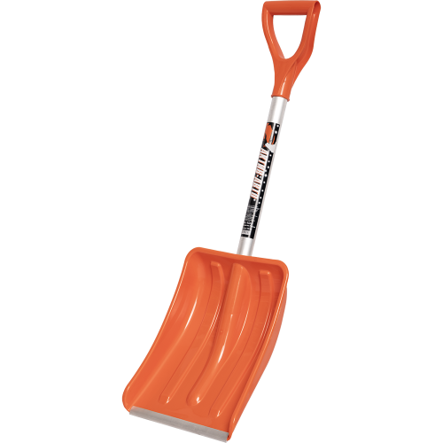 Лопата пластмассовая АКТИВ-АВТО с ал чер и пл и Vр (оранжевая) 280*365