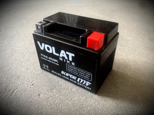АКБ VOLAT (4 Ah) 30 A, 6 V Прямая, L+ 6N4-BS 6N4-BS (GEL) 71x71x93