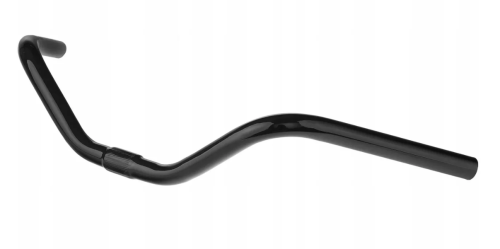 Руль, городской, FF-D14, 25,4 мм, 580 мм, подъем 60 мм, сталь, черный