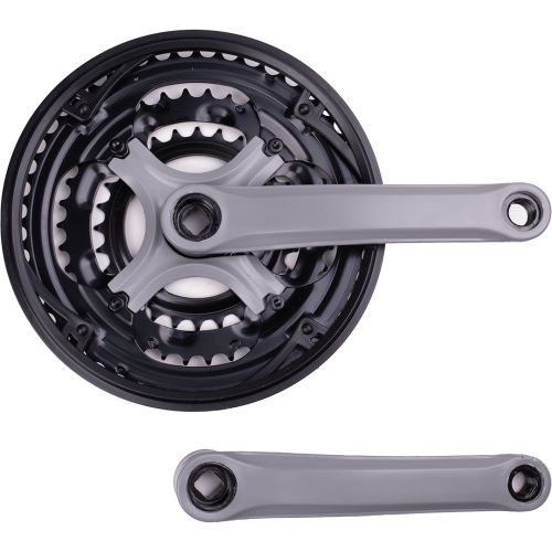 Система 5-351247 пер. 7-8скор. сталь 28/38/48зуб с защ. шатуны с пласт. покр. 170мм черно-серебистая