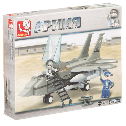 Конструктор Истребитель 142детали M38-B7200R