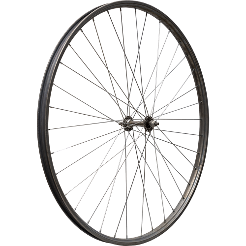 Колесо 28" переднее в сборе без резины (обод стальной )