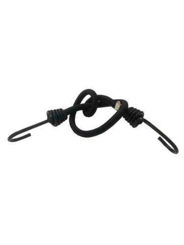 Резинка на багажник 5-780160 50х8мм с крючками для крепления (10) черная